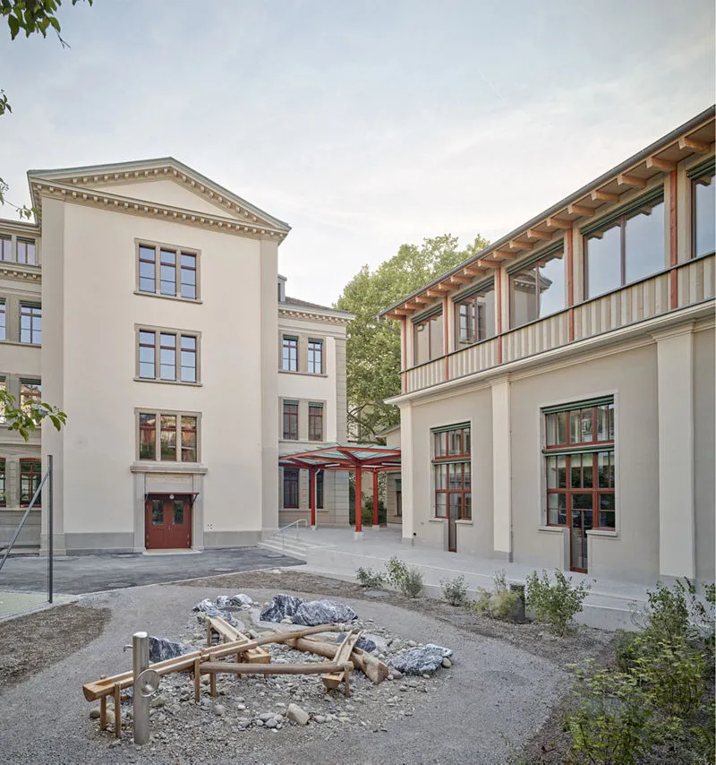 Schulanlage Mühlebach, Instandsetzung und Erweiterung, Zürich